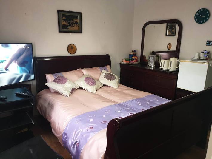 Schlafzimmer mit eigenem Bad, eigener Toilette und Dusche und unbegrenztem WLAN in South Dublin, County Dublin