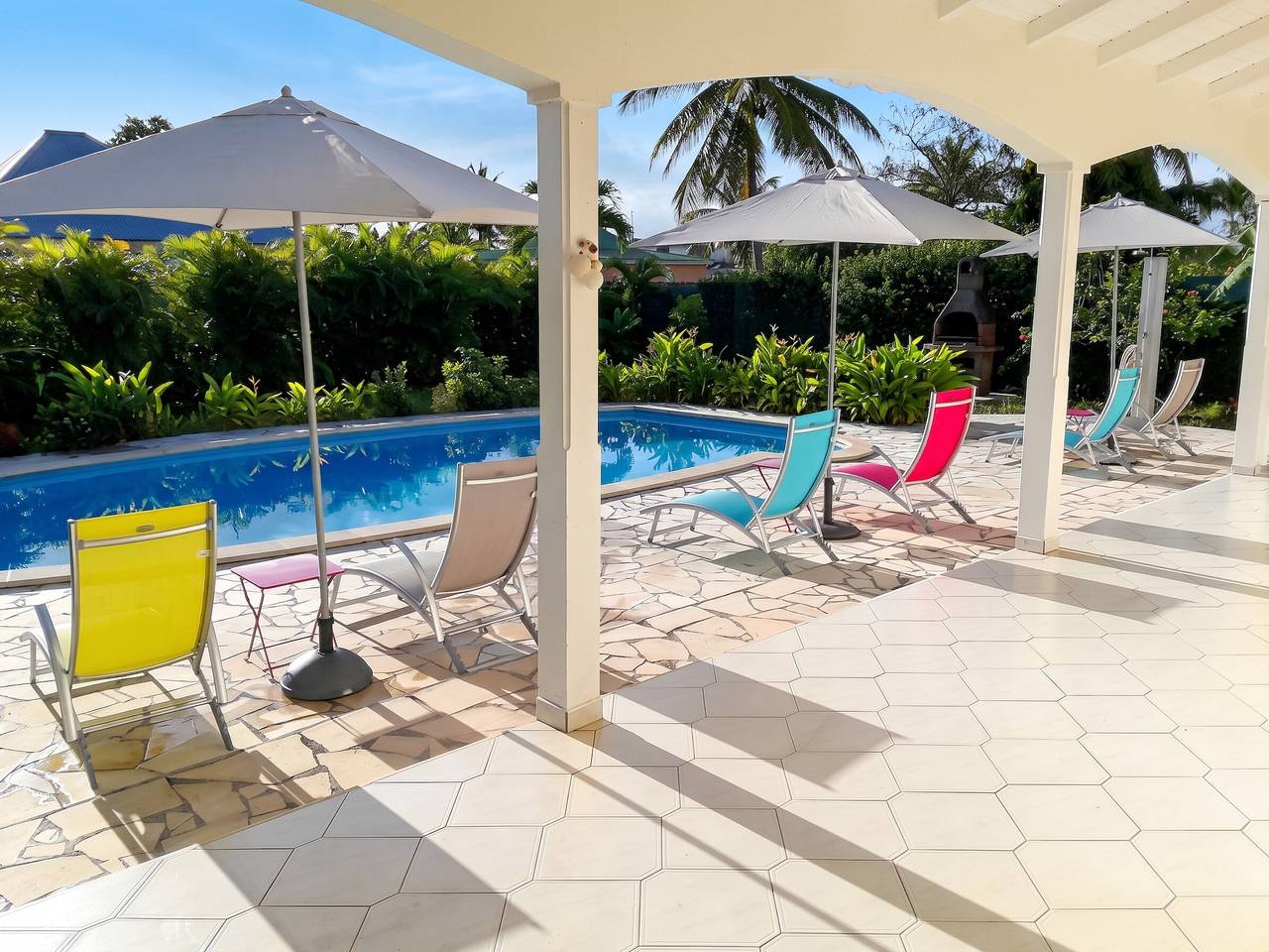 Ganze Wohnung, Gemütliche Wohnung in Sainte Rose / 50 m² / Gemeinschaftspool in Sainte-Rose, Guadeloupe