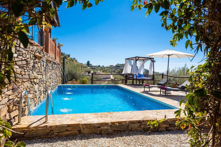 Casa rural para 4 personas, con vistas al mar y jardín en Torrox - 3