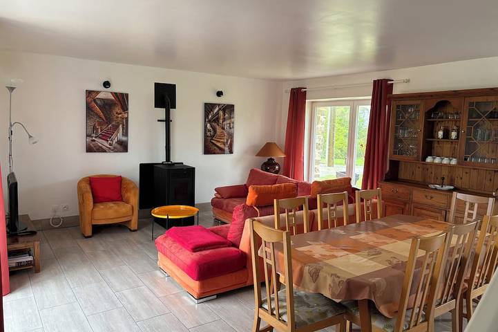 Maison de vacances pour 8 personnes, avec Jardin