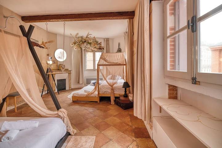 Gîte pour 8 personnes dans Basilique Saint-Sernin (Toulouse) - 4