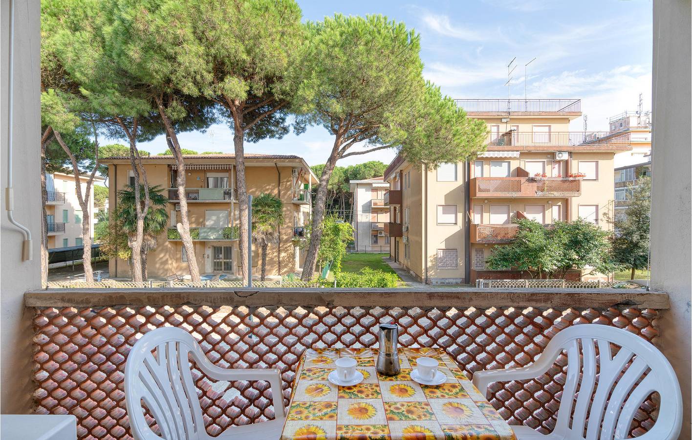 Ganze Ferienwohnung, Strandterrassenwohnung mit AC & Parkplatz in Rosolina Mare, Rosolina