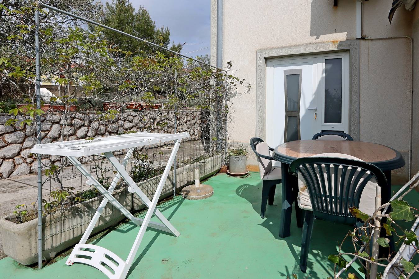 Ganze Wohnung, Studio Appartement mit Terrasse Punat, Krk As-5410-a in Punat, Krk
