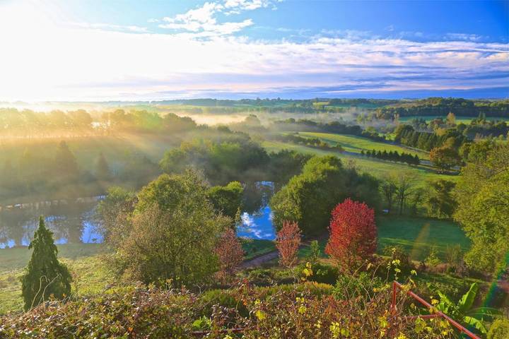 Location de vacances pour 8 personnes, avec terrasse et jacuzzi ainsi que sauna et piscine à Saint-Martial-de-Valette - 3