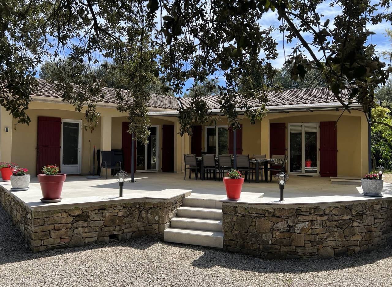 La Garrigue - Les Mas de Payzac in Payzac (Ardèche), Parc naturel régional des Monts d'Ardèche