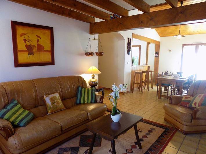 Location de vacances pour 8 personnes, avec terrasse et jardin dans La Palmyre - 4