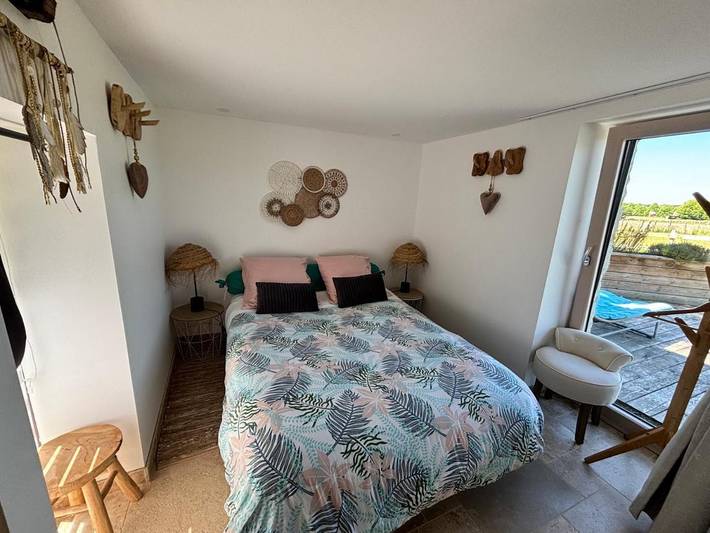 Location de vacances pour 2 personnes, avec vue et jardin, animaux acceptés à Neuillé - 3