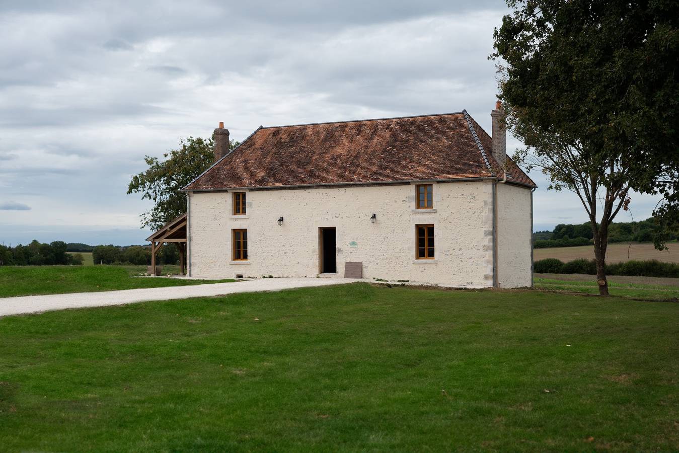 Ferienhaus „La Ramellerie - Grange Arthuis“ mit Wlan und Klimaanlage in Lavau, Loire-Tal