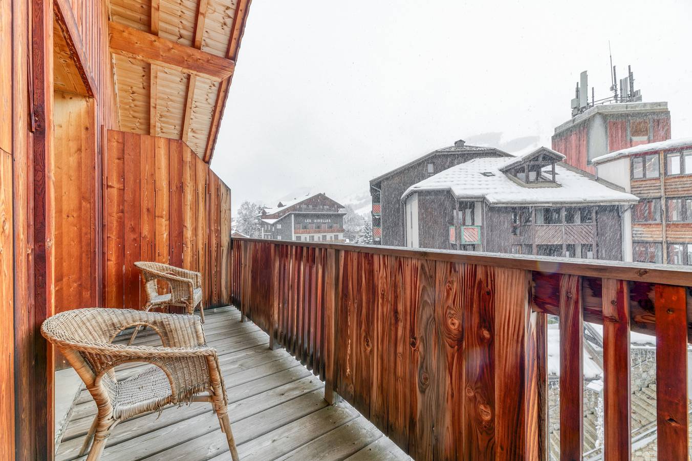 Apartamento entero, Apartamento 'Le Pelvoux' con balcón in Vénosc, Les Deux Alpes