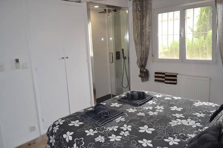 Frei stehende Villa in Privatbesitz mit 3 Betten, privatem Pool, Klimaanlage und WLAN für 6 + 1 Baby in Teulada (Spanien), Costa Blanca