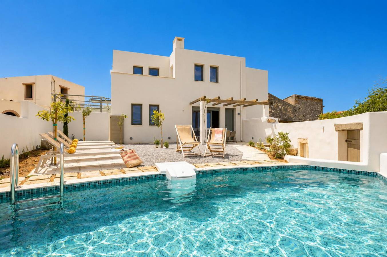 Villa für 6 Personen mit Terrasse in Mesi, Rethymno und Umgebung