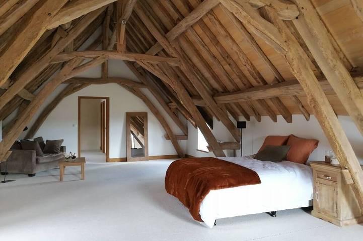 Maison de vacances pour 12 personnes, avec terrasse et jardin dans Indre