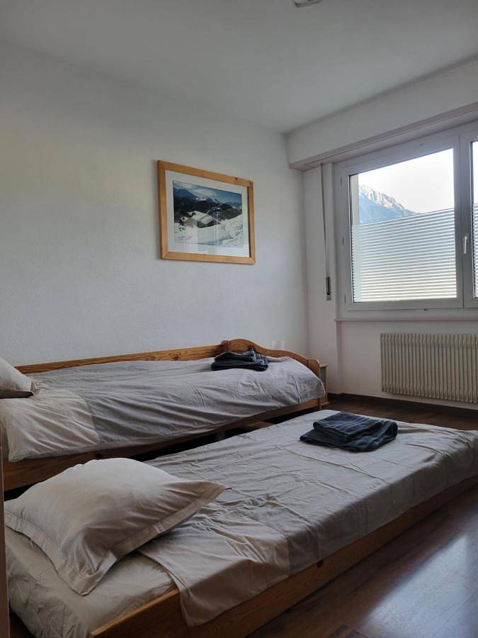 Gîte pour 4 personnes, avec balcon ainsi que jardin et vue à Martigny - 4