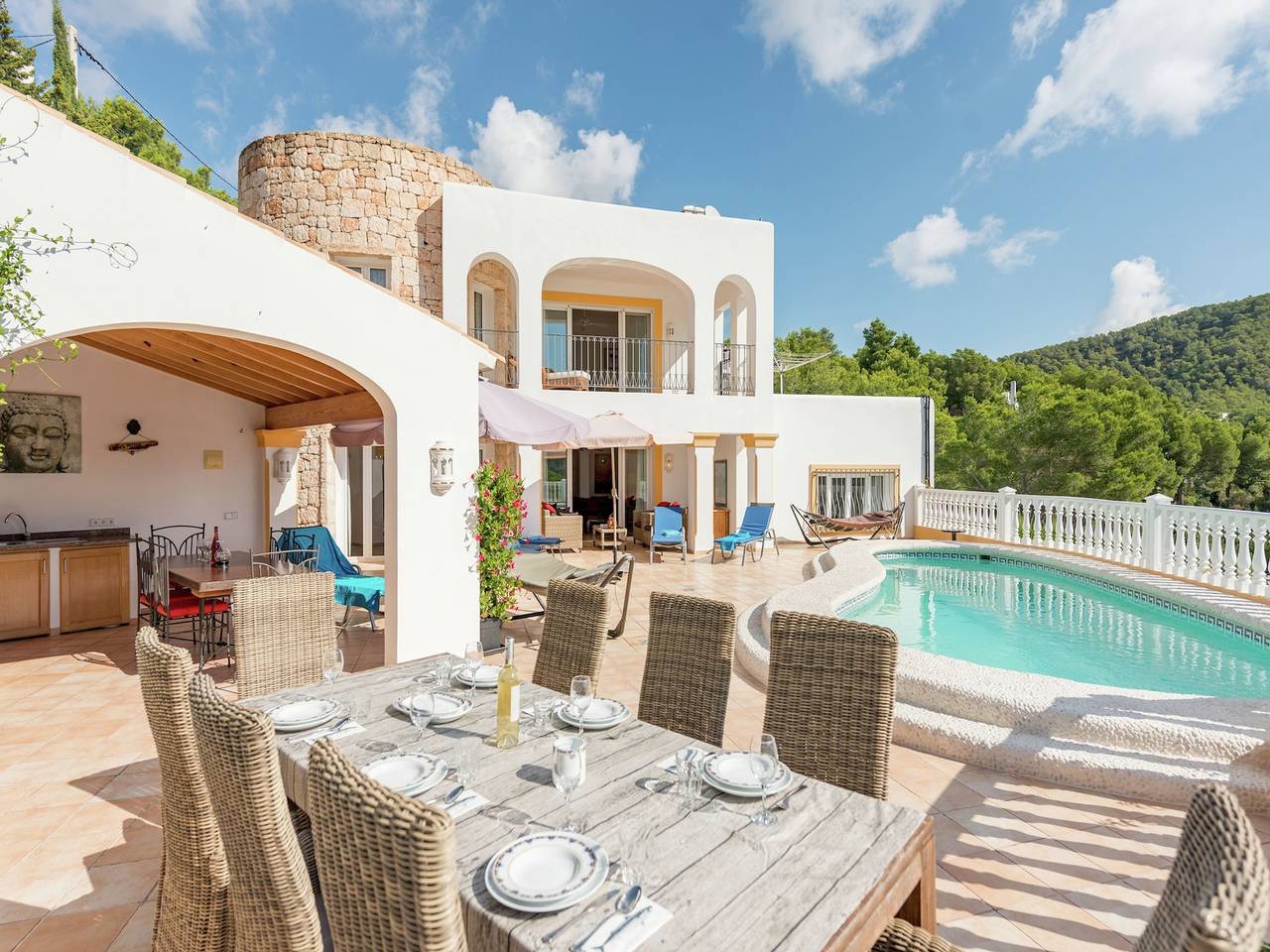Villa in Cala Llonga near Beach & Ferry Port in Cala Llonga, Santa Eulària des Riu