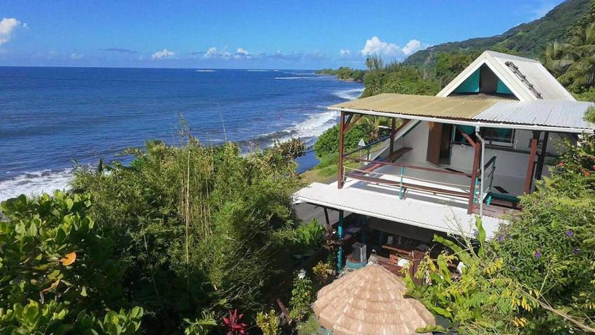 Hostels para 4 pessoas, com jardim e terraço em Tahiti