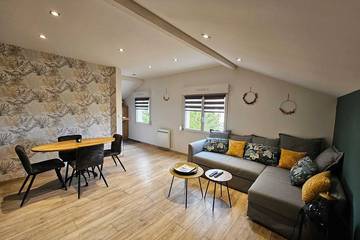Gîte pour 2 personnes, avec jardin et sauna dans Réservoir de Bouzey