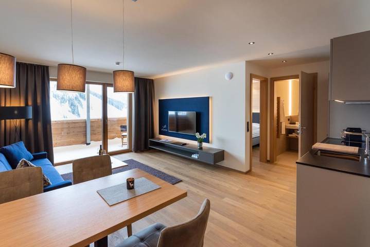 Ferienhaus für 5 Personen, mit Garten und Sauna sowie Ausblick in Warth - 3