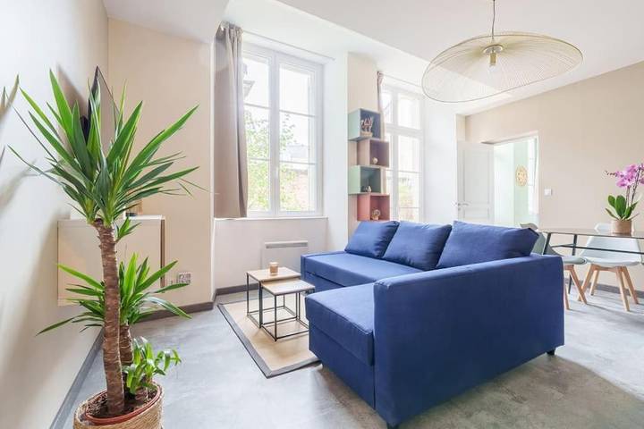 Appartement de vacances pour 4 personnes, avec Terrasse et Jardin