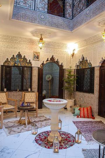 Cottage pour 2 personnes, avec terrasse dans Jemaa el-Fnaa