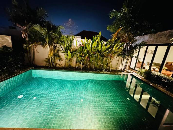 Villa mit pool für 6 Personen, mit Pool und Whirlpool sowie Terrasse in Phuket