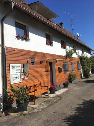 Ferienwohnung für 5 Personen, mit Garten am Bodensee