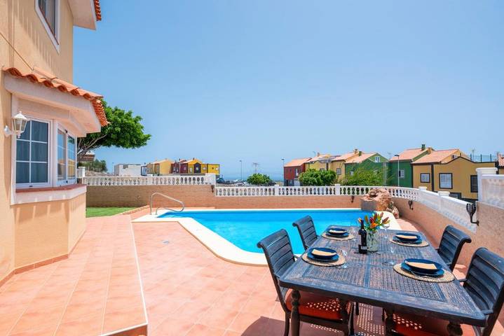 Casa rural para 6 personas, con jardín además de piscina y vistas en Granadilla de Abona - 3