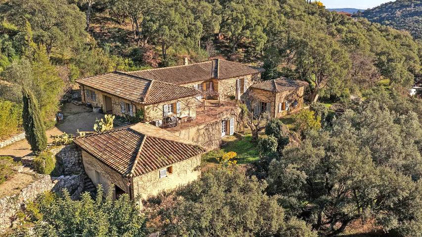 Villa für 12 Personen, mit Garten und Sauna sowie Pool und Terrasse in Grimaud - 2