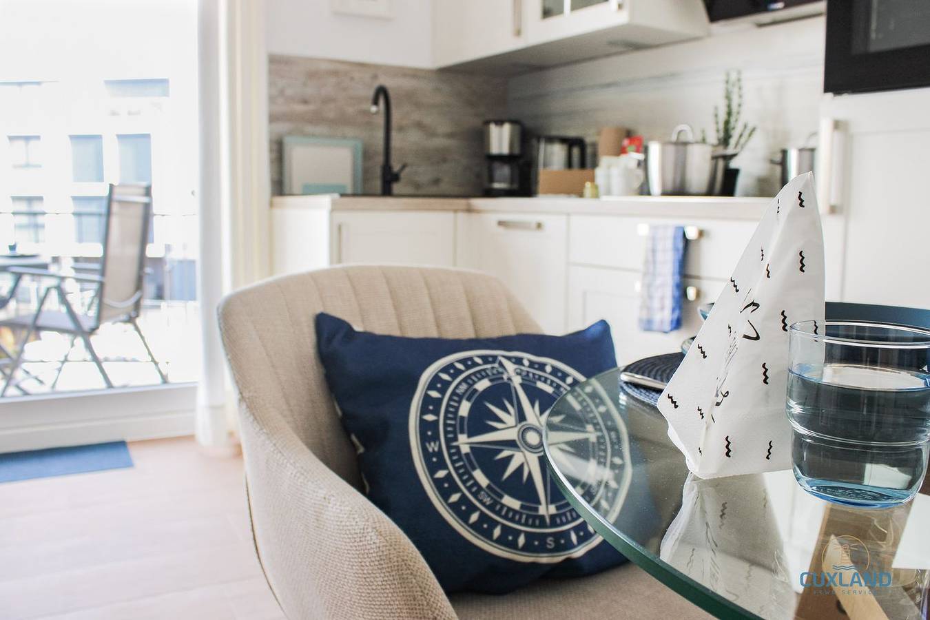 Ganze Wohnung, Ferienwohnung Marina Liebe direkt in der City Marina Cuxhaven in Hafen Cuxhaven, Cuxhaven