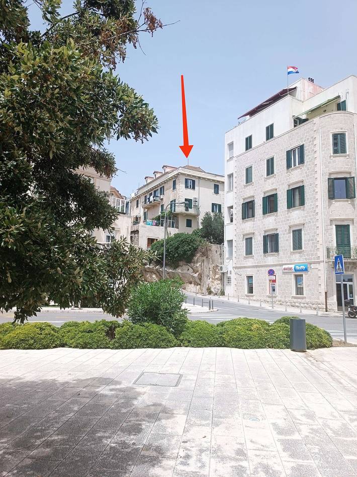 Ferienwohnung für 3 Personen, mit Balkon/Terrasse in Split