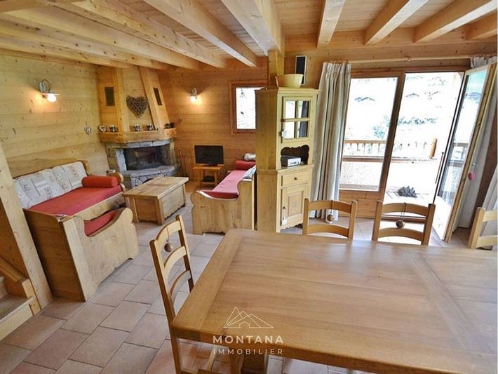 Chalet pour 8 personnes, avec balcon à Le Grand-Bornand - 3