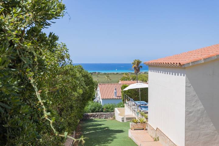 Ferienhaus "Villa Primavera" mit Meerblick und Pool in Sant Jaume, Alaior Gemeinde
