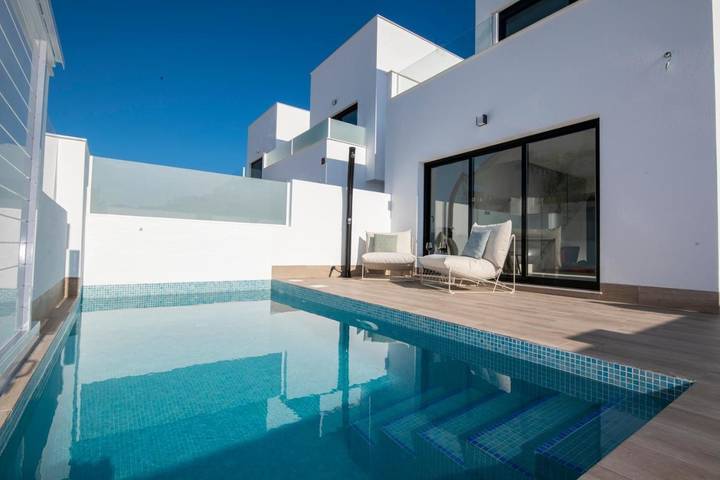 Casa rural para 8 personas, con jardín además de piscina y vistas en San Pedro del Pinatar - 4