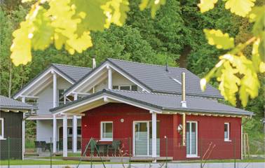 Ferienhaus für 6 Personen, mit Garten und Sauna sowie Ausblick und Terrasse, kinderfreundlich in Sachsen-Anhalt