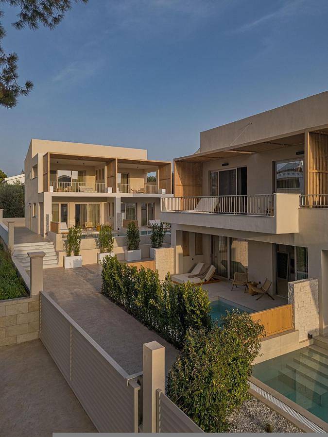 Ferienhaus für 4 Personen, mit Balkon und Terrasse sowie Pool in Preveza Regionalbezirk
