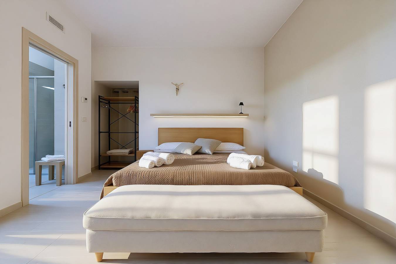 Apartamento 'Cantine Cippone Room' con Terraza Compartida, Wi-Fi y Aire Acondicionado in Monte Sant'Angelo, Gargano