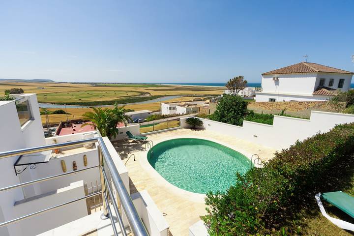 Ganze Wohnung, Moderne Ferienwohnung "Prado" mit Meerblick und Klimaanlage in Conil de la Frontera, Costa de la Luz
