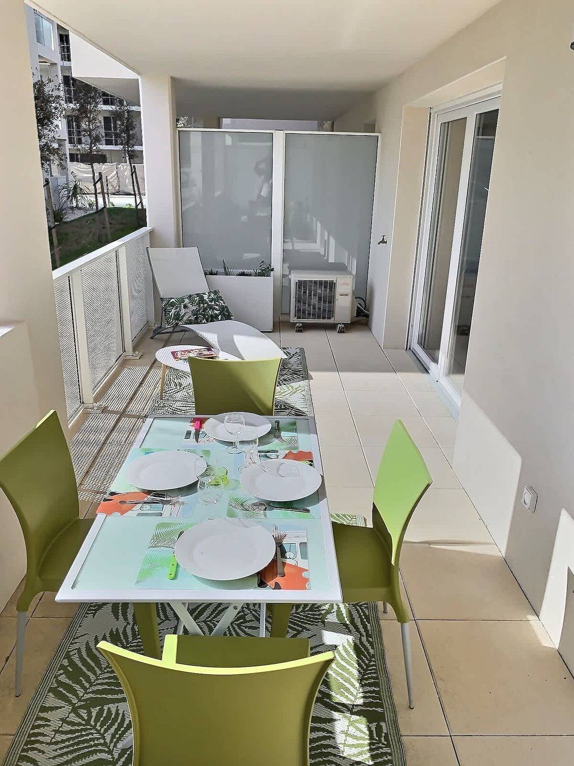 Appartement entier, Loggia Verde -Cozy  in Sérignan, Côte d'Améthyste