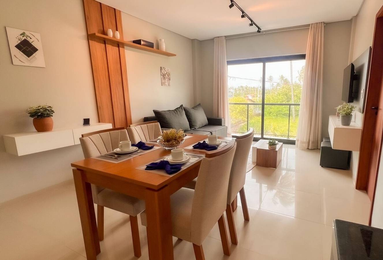 Ganze Wohnung, Apto com Piscina e Churrasqueira Perto da Praia in Japaratinga, Alagoas