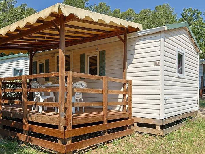 Mobil home pour 4 personnes, avec bassin pour enfant à Callas - 2