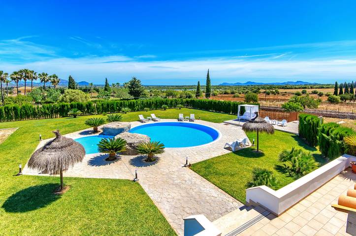 Finca am Strand für 6 Personen, mit Whirlpool und Garten in Muro - 2