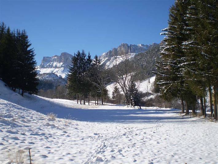 Maison de vacances pour 3 personnes, avec jardin et sauna à Gresse-en-Vercors