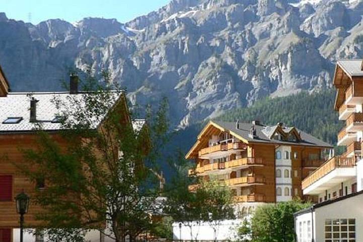 Ganze Wohnung, Stylish Apartment in the Ski and Thermal Spa Resort of Leukerbad in Leukerbad, Leukerbad & Umgebung