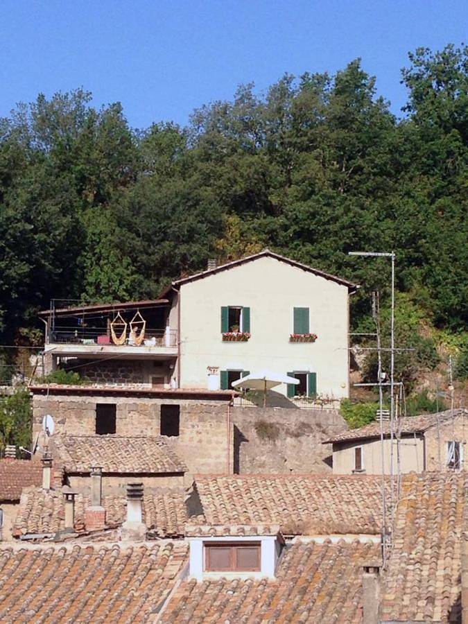 Location de vacances pour 5 personnes, avec Terrasse et Vue à Calcata