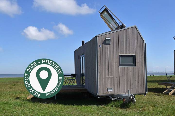 Ferienhaus für 4 Personen, mit Sauna und Ausblick sowie Terrasse in Schillig