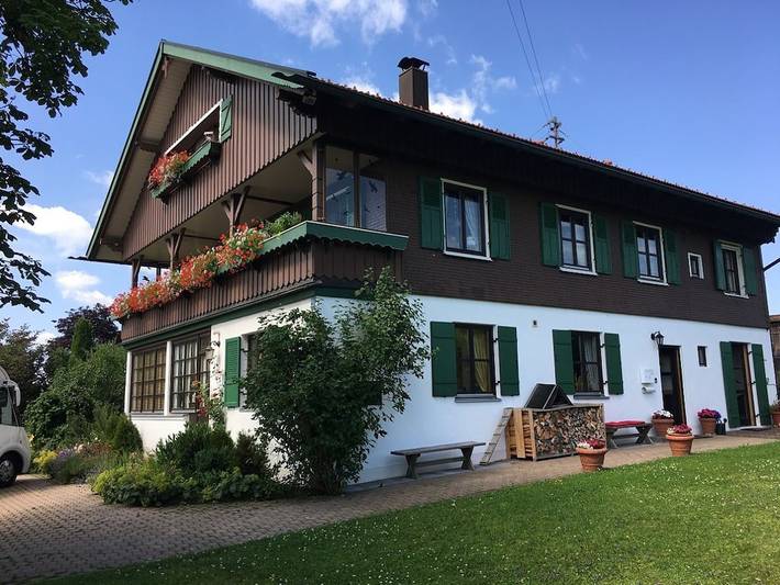 Ferienhaus für 4 Personen, mit Balkon und Terrasse sowie Sauna in Sulzberg - 3