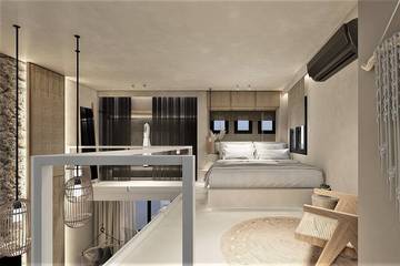 Maison d’hôte pour 2 personnes, avec jardin et jacuzzi à Agios Nikolaos