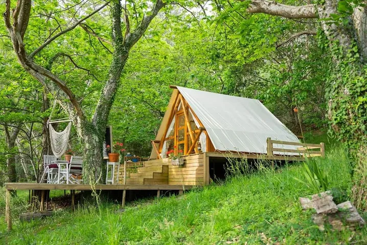 Camping para 2 personas, con terraza y jardín - 1