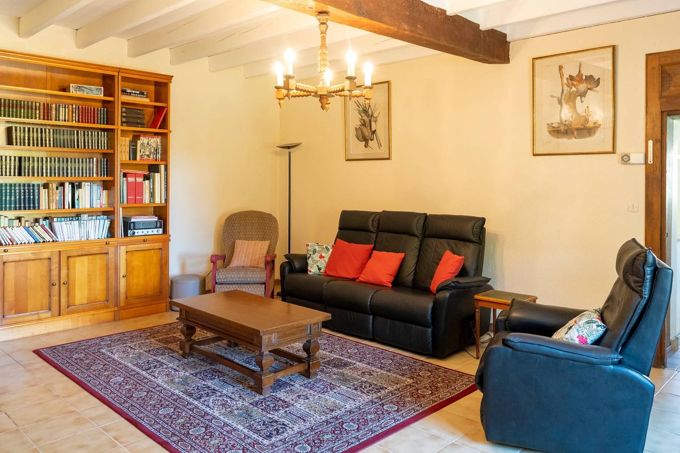 En el ala de una antigua casa señorial in Créon-d'Armagnac, Landes
