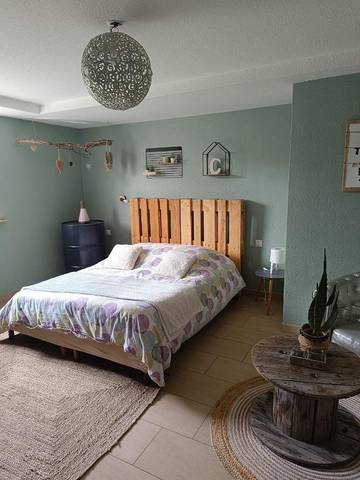 Gîte pour 5 personnes, avec jardin à Biesheim