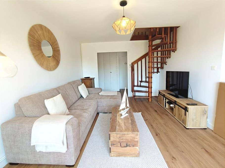 Appartement entier, Le Balnéo Duplex avec balcon - Riva Bella Plage in Ouistreham, Région de Caen